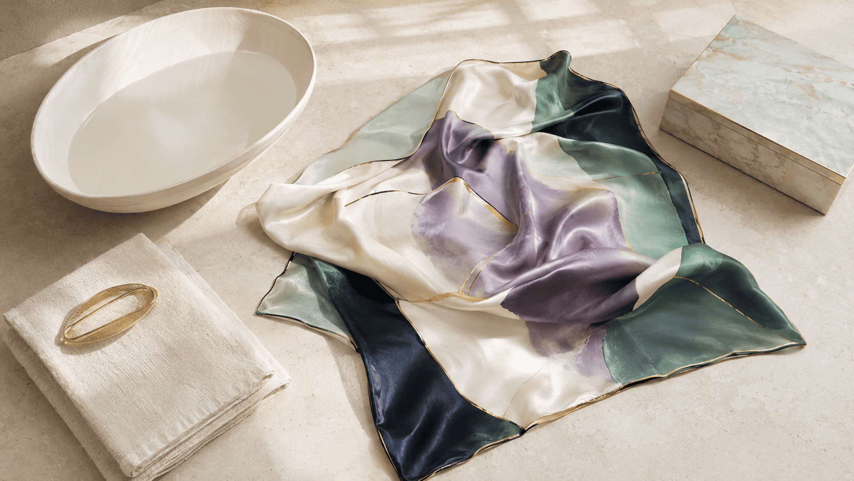 How to Care for a Silk Scarf