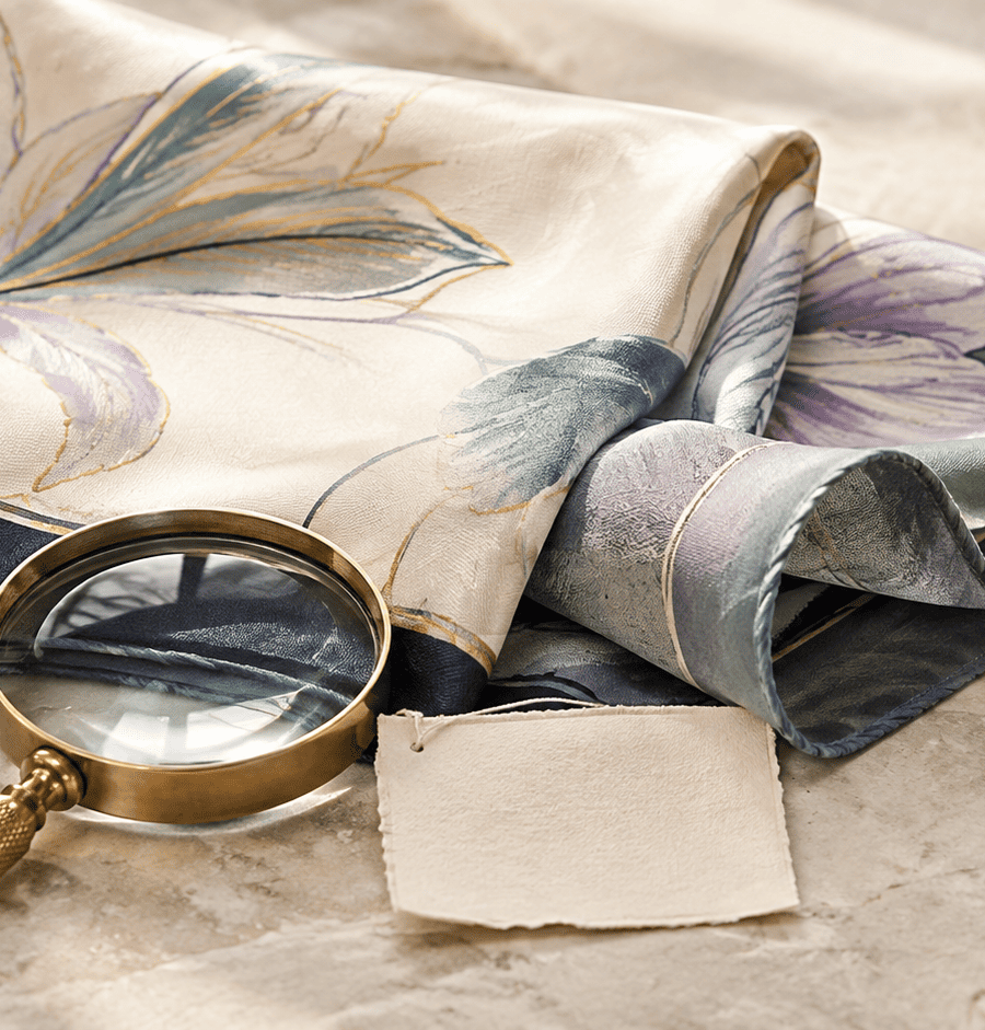 How to Tell if a Scarf Is Real Silk