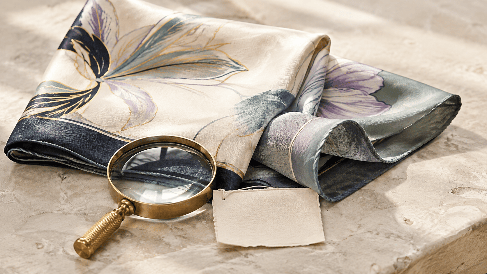 How to Tell if a Scarf Is Real Silk
